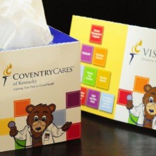 Reusable Tissue Box Sleeve Mailer Marketing Healthcare