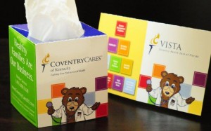 Reusable Tissue Box Sleeve Mailer Marketing Healthcare