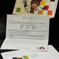 Self Mailer with Healthcare Information