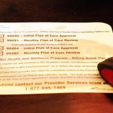 Mousepad with Healthcare Information