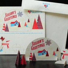 Seasons Greetings Holiday Mailer - Healthcare